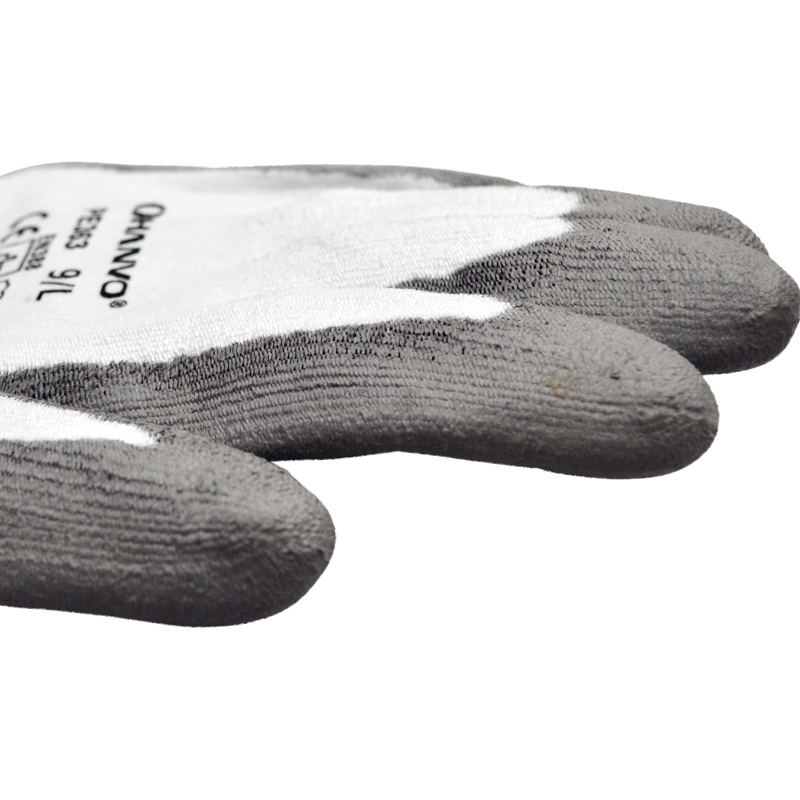 恒辉PE363 PU涂层3级防割手套