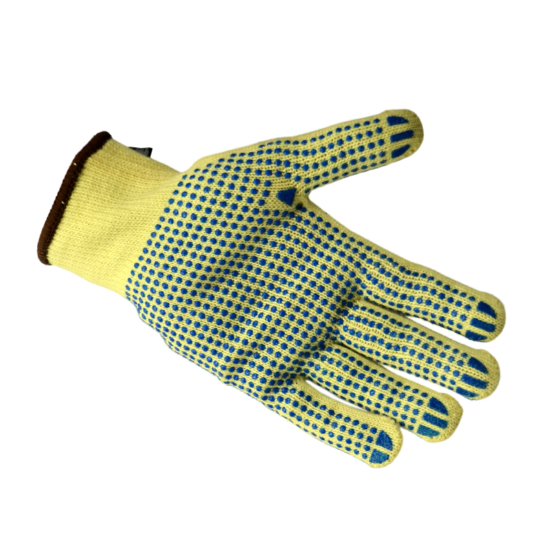 恒辉WR040 PVC点珠3级防割手套