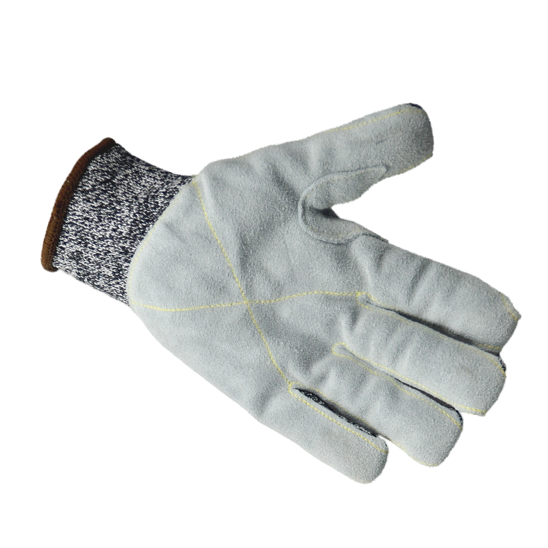 恒辉ZW038加皮3级防割手套