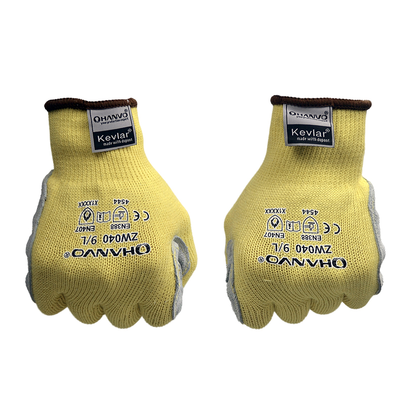 恒辉ZW040 5级防割加皮手套