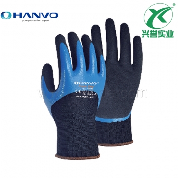 恒辉NGX504 3/4浸磨砂丁腈手套