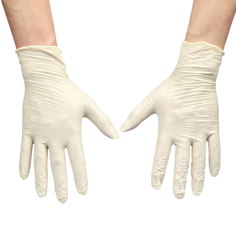 麦迪康1154一次性乳胶手套乳黄色