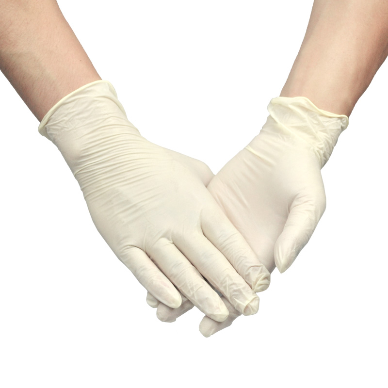 麦迪康1154一次性乳胶手套乳黄色