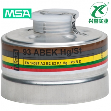 梅思安 10097231-CN 过滤罐 93ABEK-Hg/St