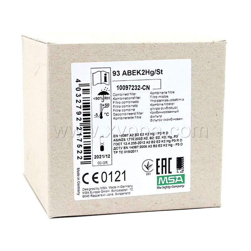 梅思安 10097232-CN 过滤罐 93ABEK2Hg/St