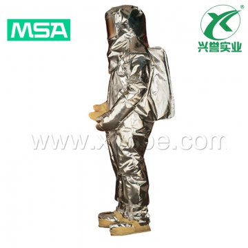 梅思安705连体式整套隔热防护服10111999