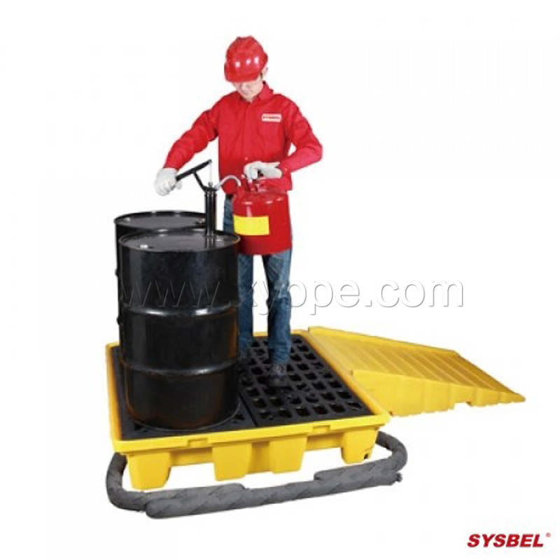 西斯贝尔SYSBEL SPP104盛漏托盘|聚乙烯盛漏托盘（四桶型）