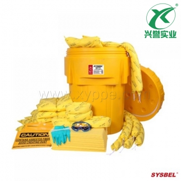 西斯贝尔SYSBEL SYK951化学品泄漏应急处理套装|95加仑泄漏应急处理桶套装(防化类)