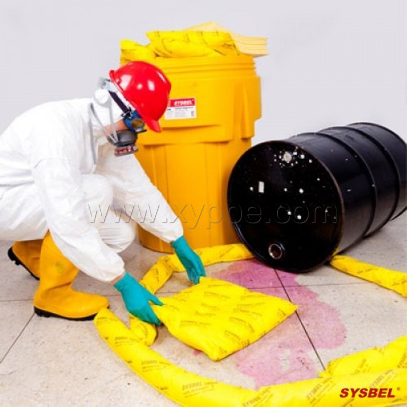 西斯贝尔SYSBEL SYK951化学品泄漏应急处理套装|95加仑泄漏应急处理桶套装（防化类）