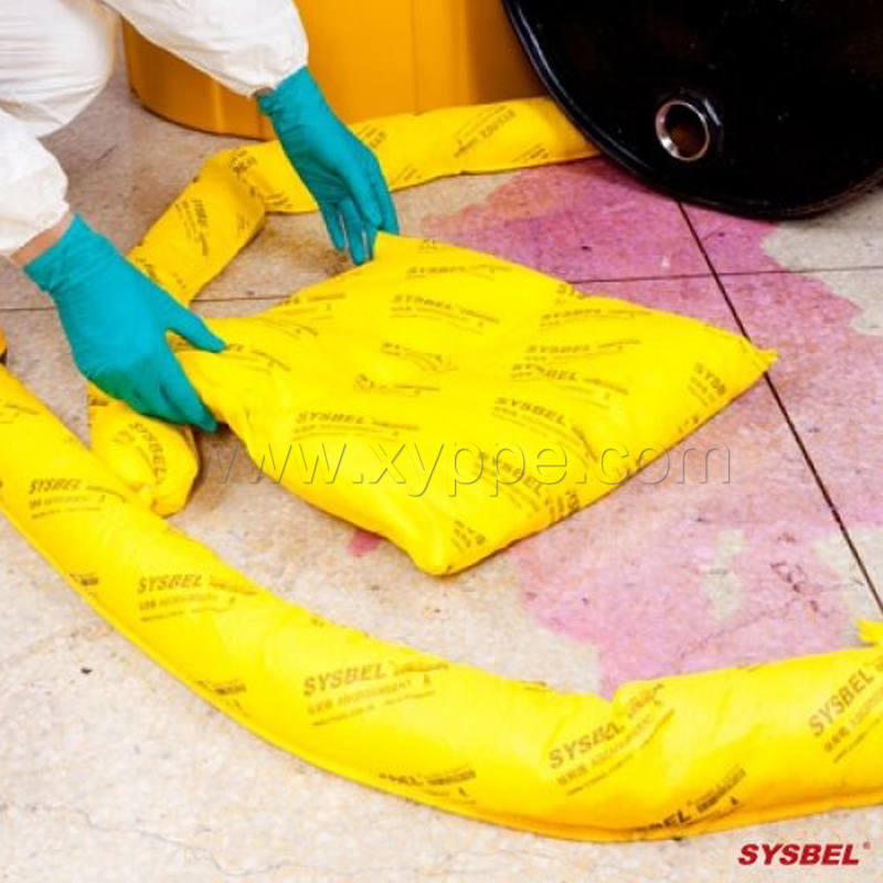 西斯贝尔SYSBEL SKIT002Y化学品应急处理套装|移动式防溢应急工具箱(防化类)