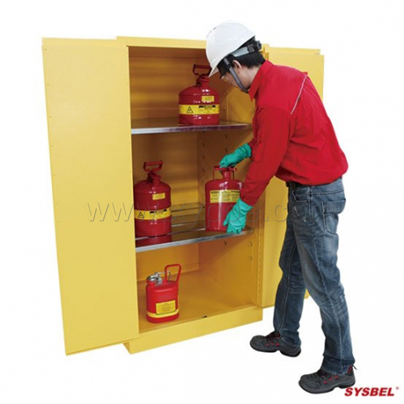 西斯贝尔SYSBEL WA810600易燃液体防火安全柜(60Gal/227L)