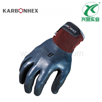 赛立特KX-07磨砂丁腈轻型机械手套（防油耐磨）