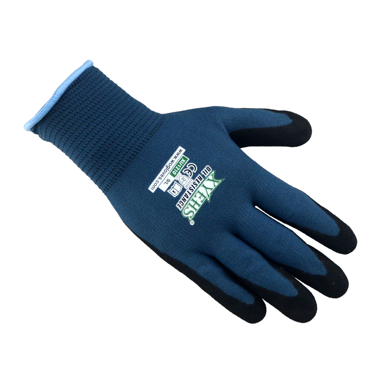 兴誉/XYEHS XU1210 丁腈磨砂浸胶劳保手套