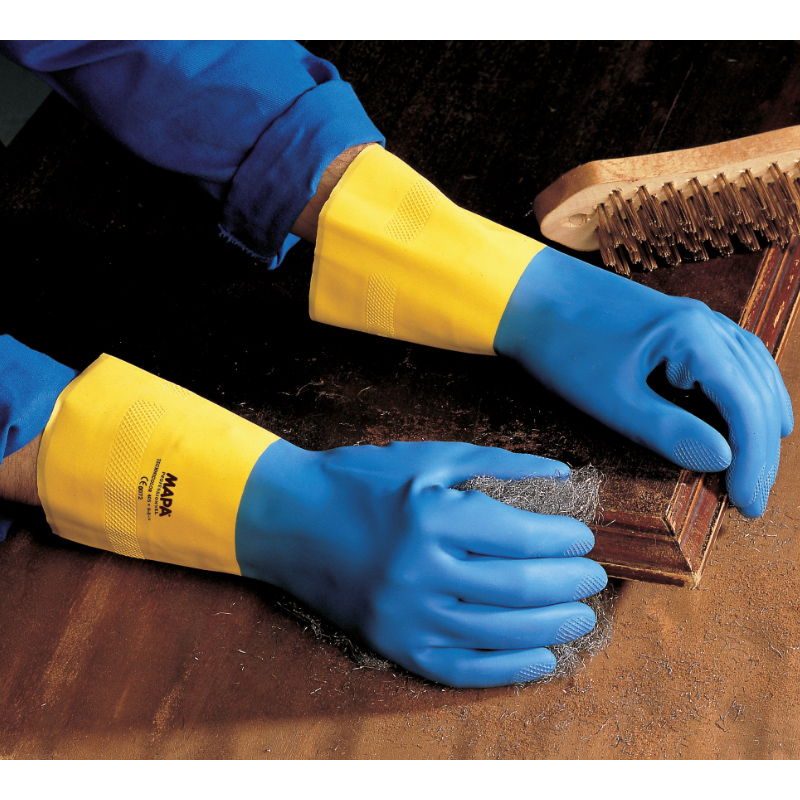 MAPA 405 氯丁混合橡胶防化手套