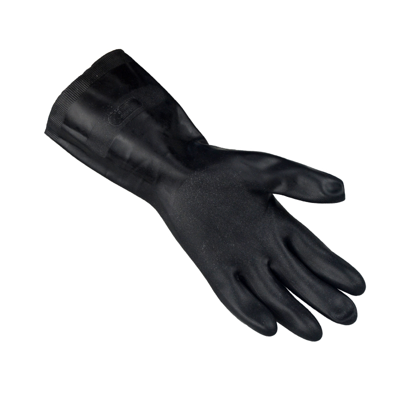 MAPA 420-31CM 氯丁橡胶植绒防化手套 