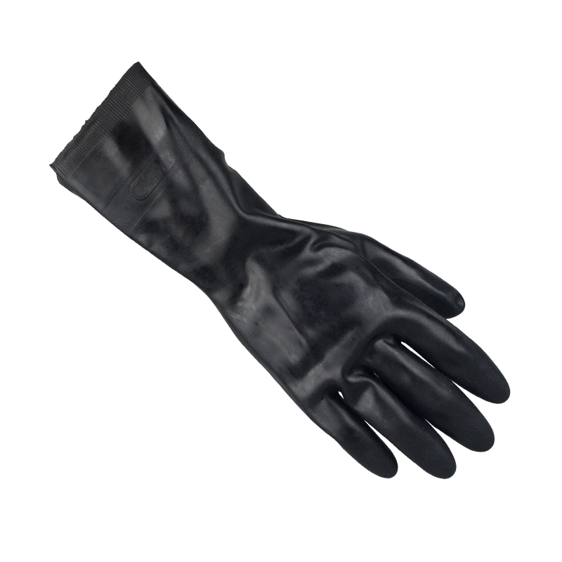 MAPA 420-31CM 氯丁橡胶植绒防化手套 