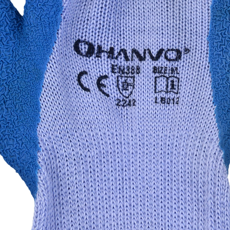 恒辉 LB012 浸胶挂胶防滑劳保手套