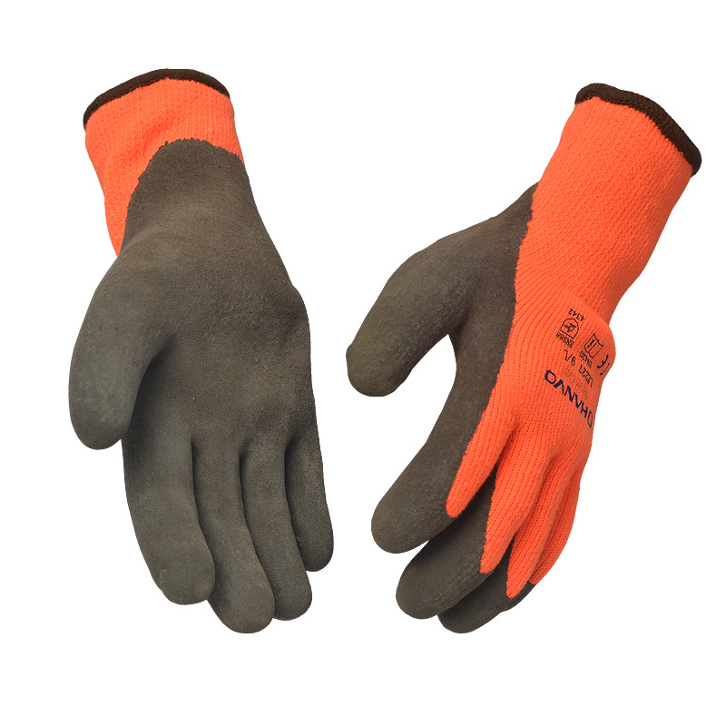 恒辉 LX227 乳胶磨砂保暖防寒手套