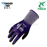 多给力 WG-518W 丁腈橡胶全浸涂掌防油耐油手套