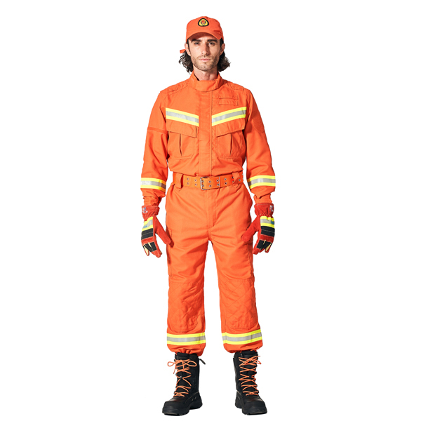 夏款抢险救援服 阻燃防静电耐磨防油 耐一般化学品腐蚀 轻便透气