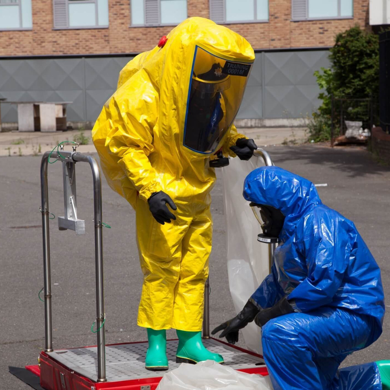 雷斯普斯 Respirex GTL 气密服 Chemprotex™ 400防化服 呼吸器内置