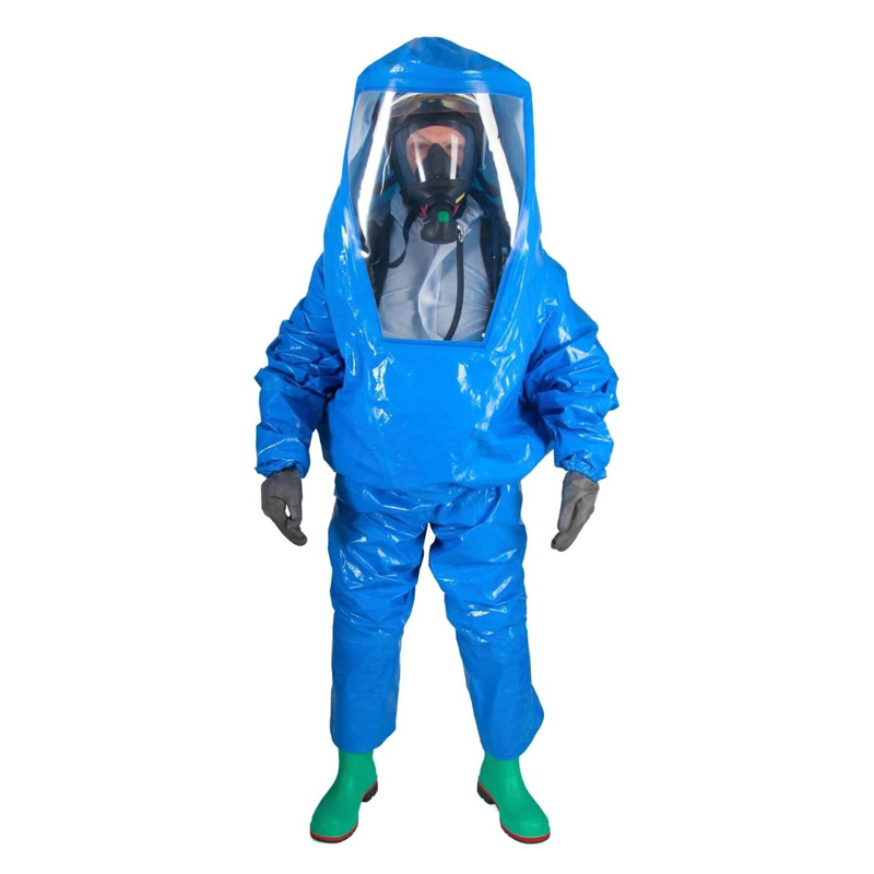 雷斯普斯 Respirex GLS 300A 气密服 Chemprotex™ 300防化服 呼吸器内置