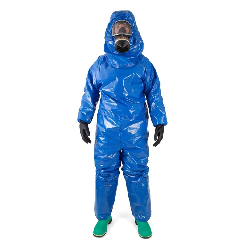 雷斯普斯 Respirex GLS 300B 气密服 Chemprotex™ 300防化服 一体式面罩密封