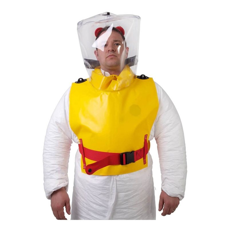 雷斯普斯 Respirex SIMPLAIR A.E 360 丁基橡胶 空气供给式化学防护头罩 