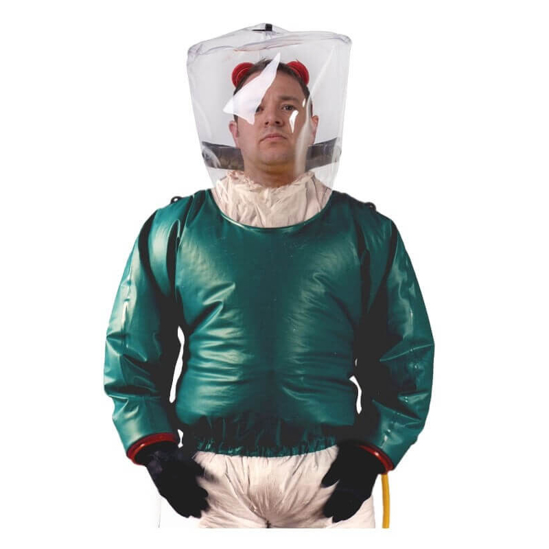 雷斯普斯 Respirex SIMPLAIR A.E  丁基橡胶 液密 正压供气半身防护服