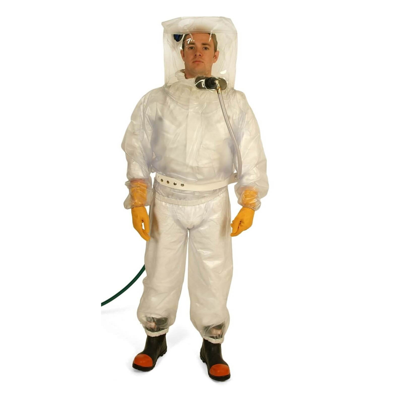 雷斯普斯 Respirex SELLPROTEX BT SUIT  PVC 一次性使用 防颗粒物防护套装